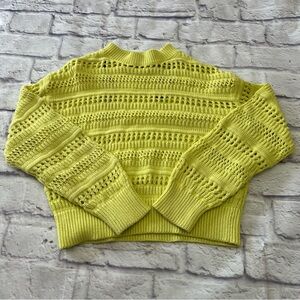 H&M Kids  Bright Yellow Knit Sweater‎ SIZE 12/14